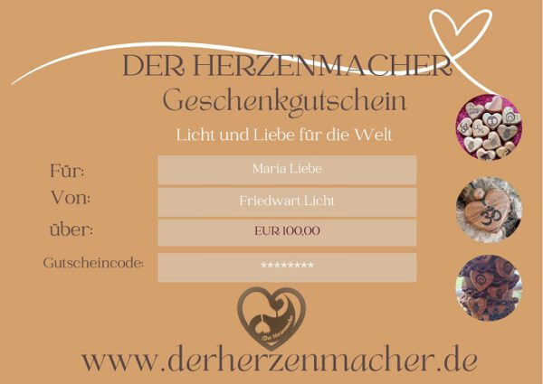 Geschenkgutschein 100€