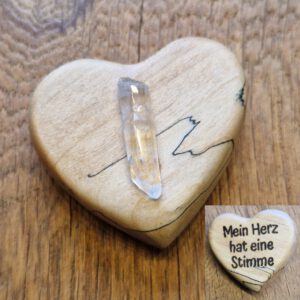 Lindenherz "HERZSTIMME" – mit Seelengesang von Julilea